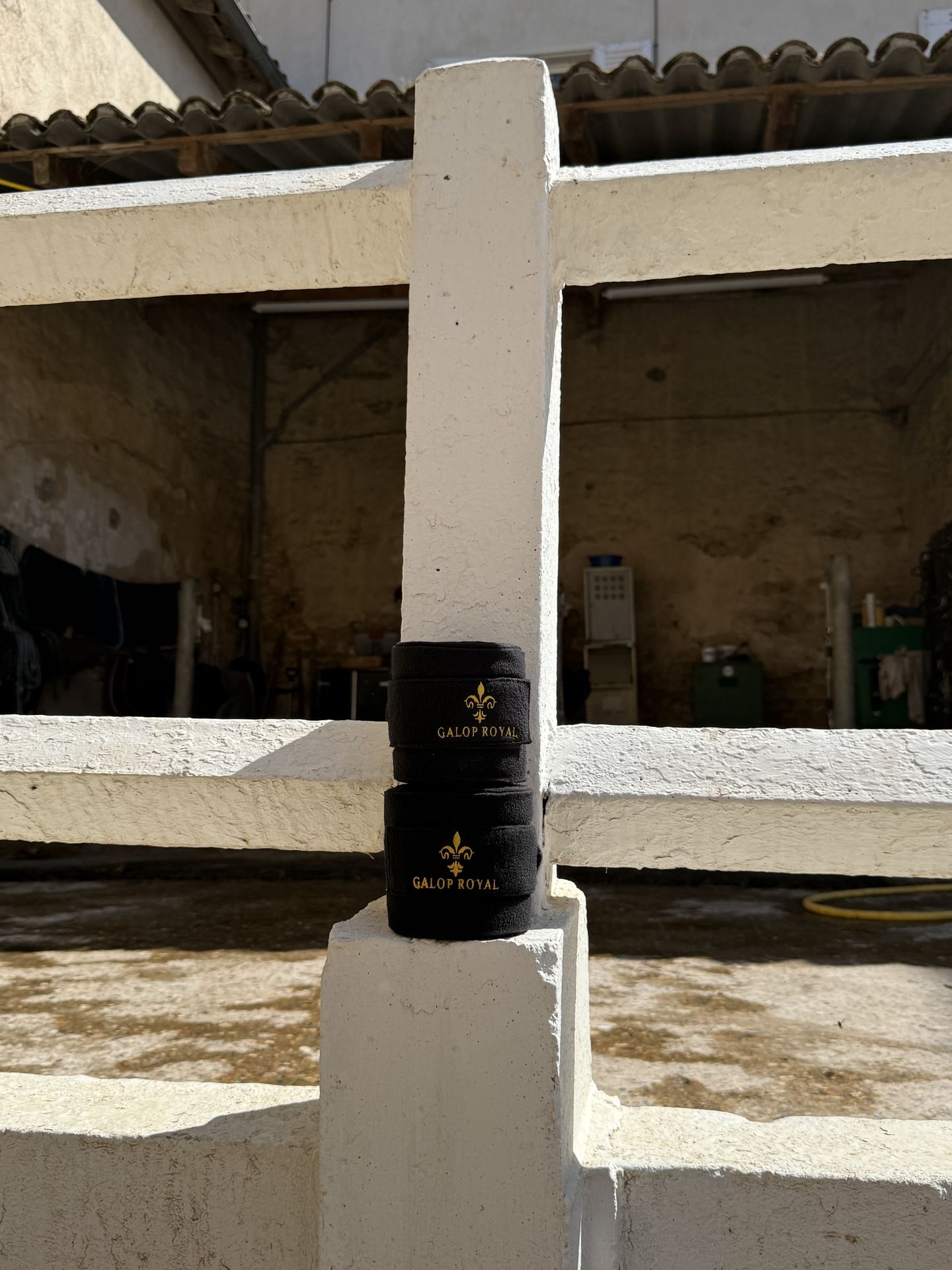 Bandes de Repos Galop Royal - rouleaux sur pilier